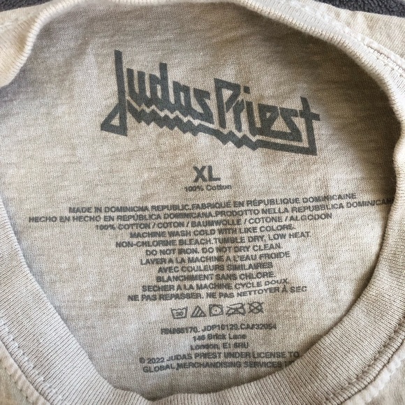 Judas Priest - Defenders Of The Faith (White T-Shirt) - Picture 3 of 4